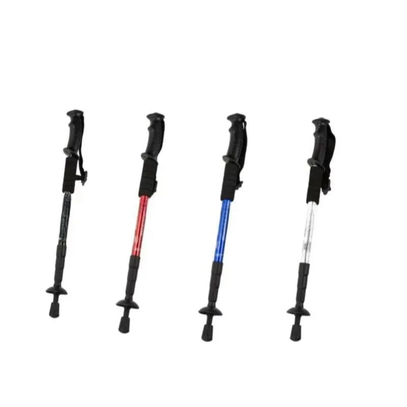 Ultralight Foldable Trekking Poles with Shock Absorption