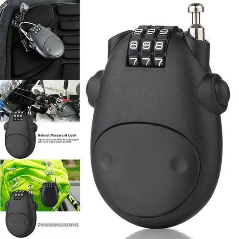 Retractable Combination Cable Lock