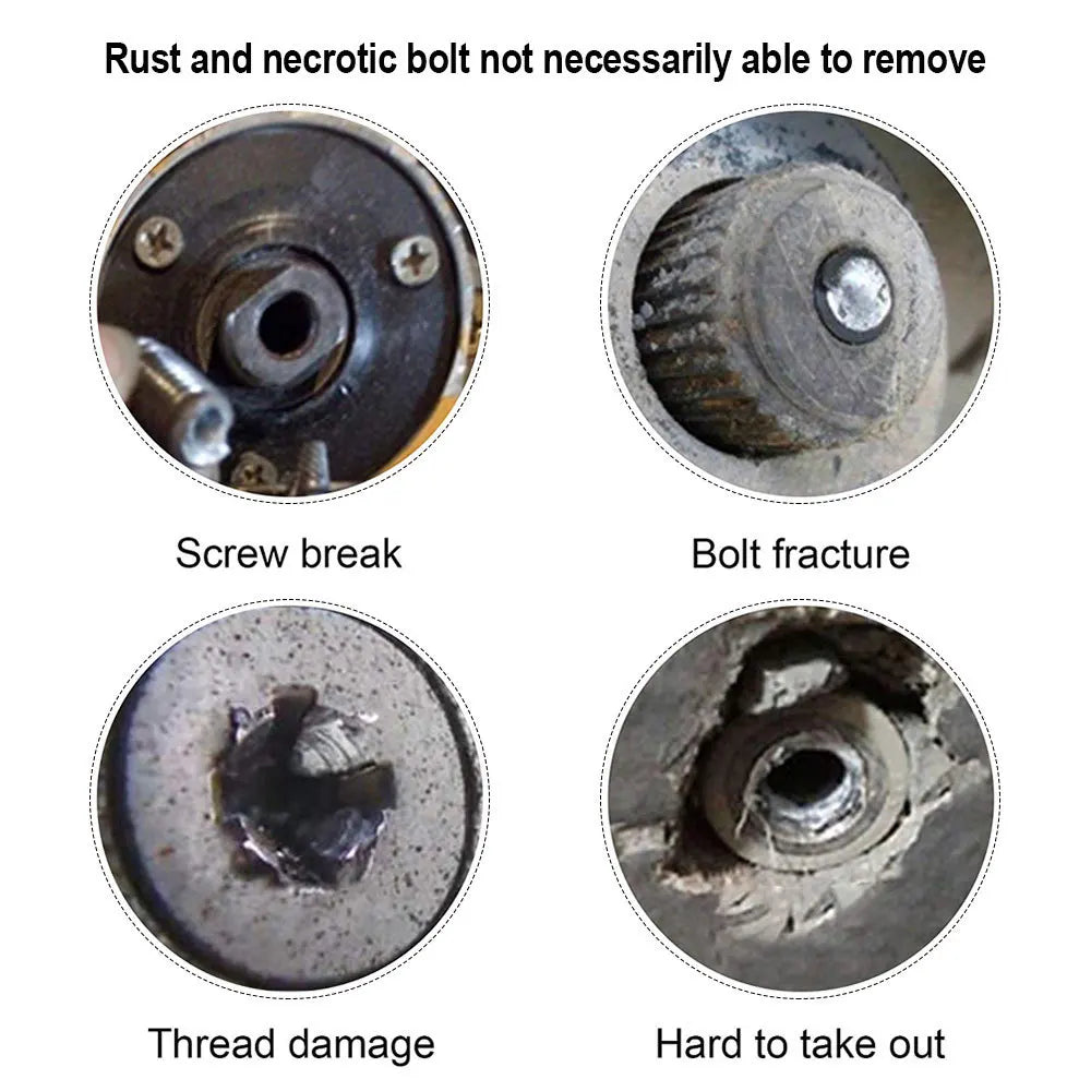 Damaged Screw Extractor Set - Kit Options