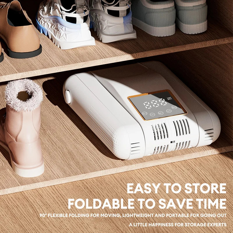 Folding Electric Shoe Dryer - EU or US Plug