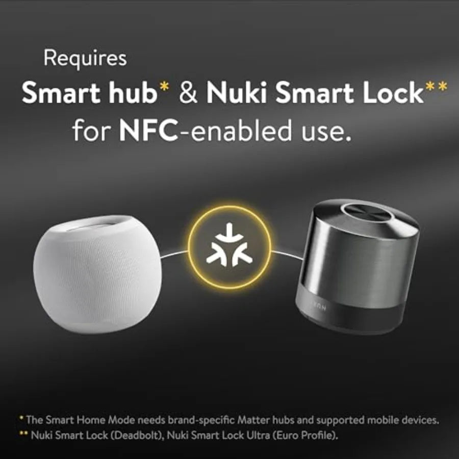 Pametna brava s tipkovnicom NFC, pristupom otiskom prsta i kodom (Matter Bluetooth)