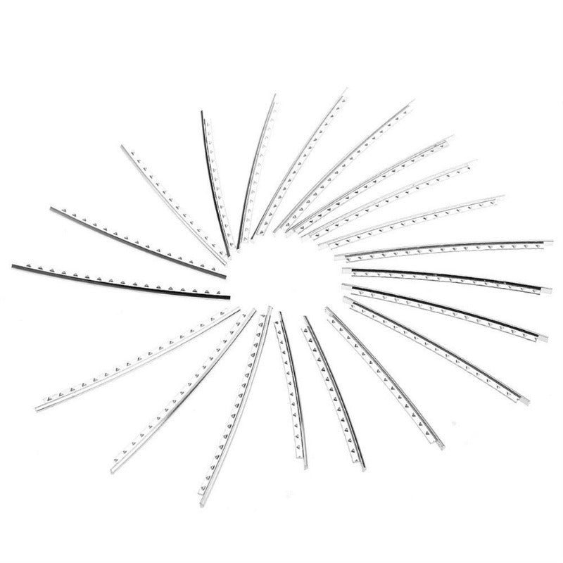 24-Piece Guitar Fret Wire Set — Four Crown Width Options