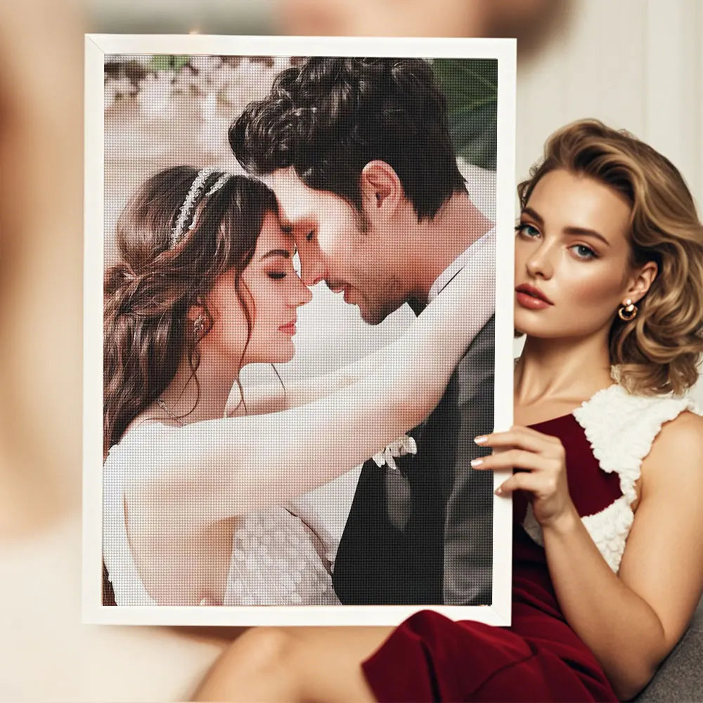 Customizable Diamond Mosaic With Your Own Photo