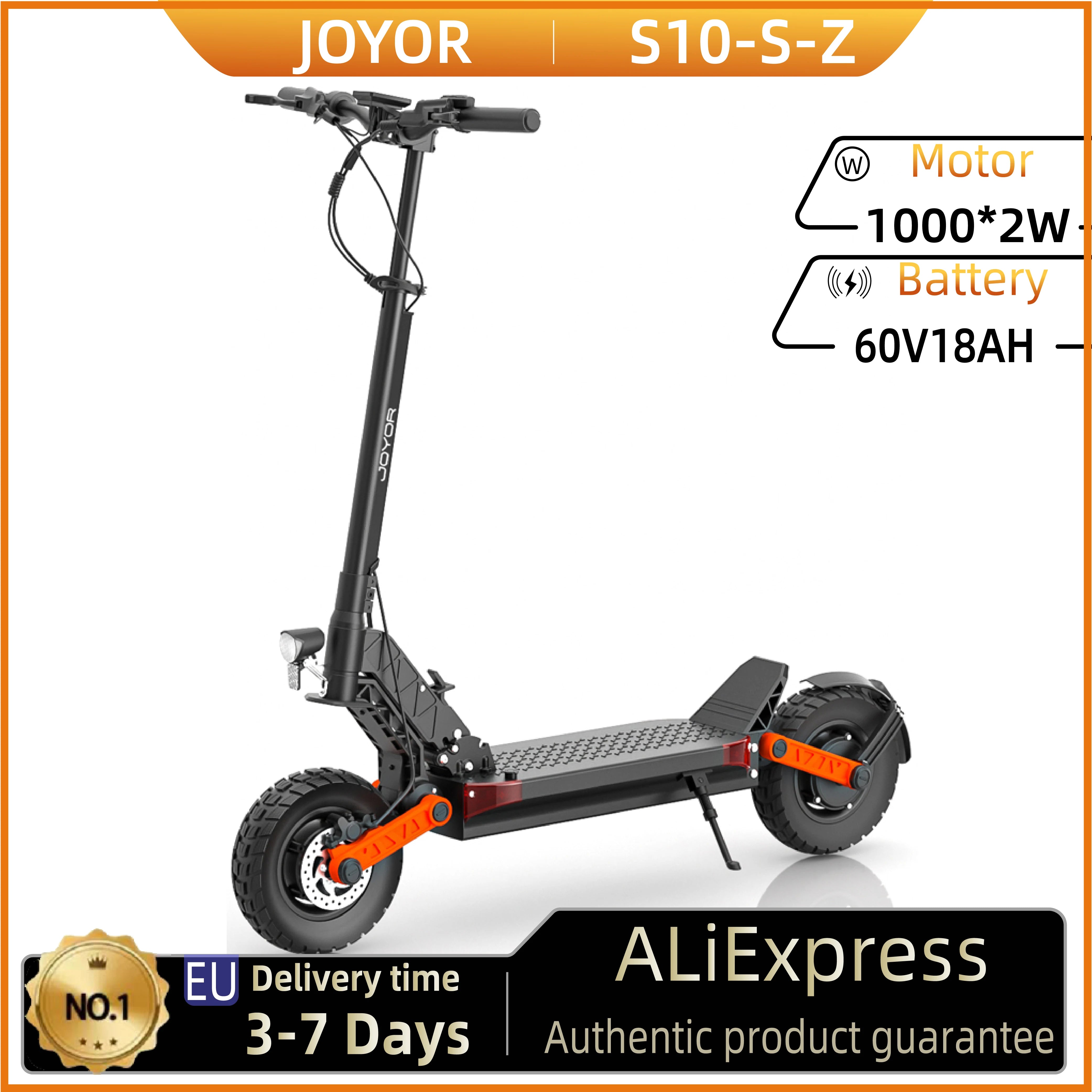 JOYOR S10‑S‑Z Electric Scooter 60V Dual Motor