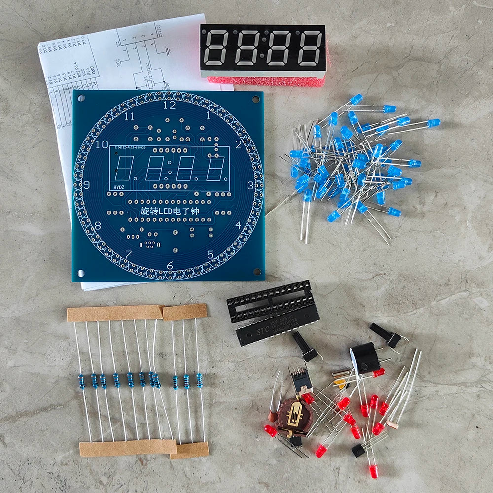 DIY LED Clock Kit or Enclosure