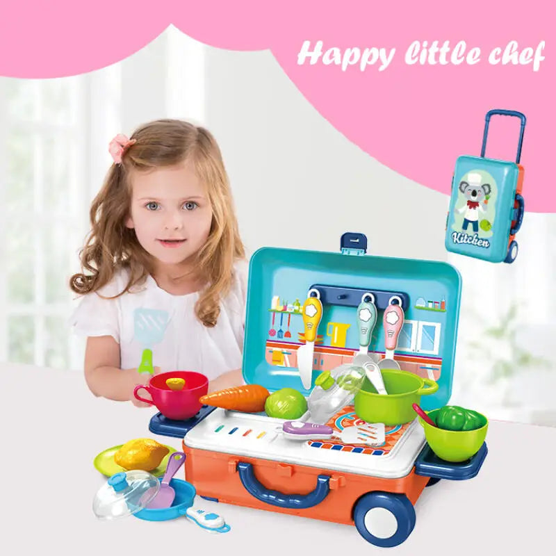 Pretend-Play Trolley Case Set, Theme Options