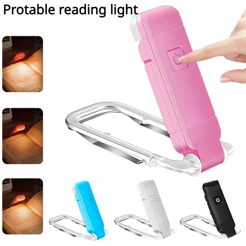 USB-Rechargeable Clip-On Book Light