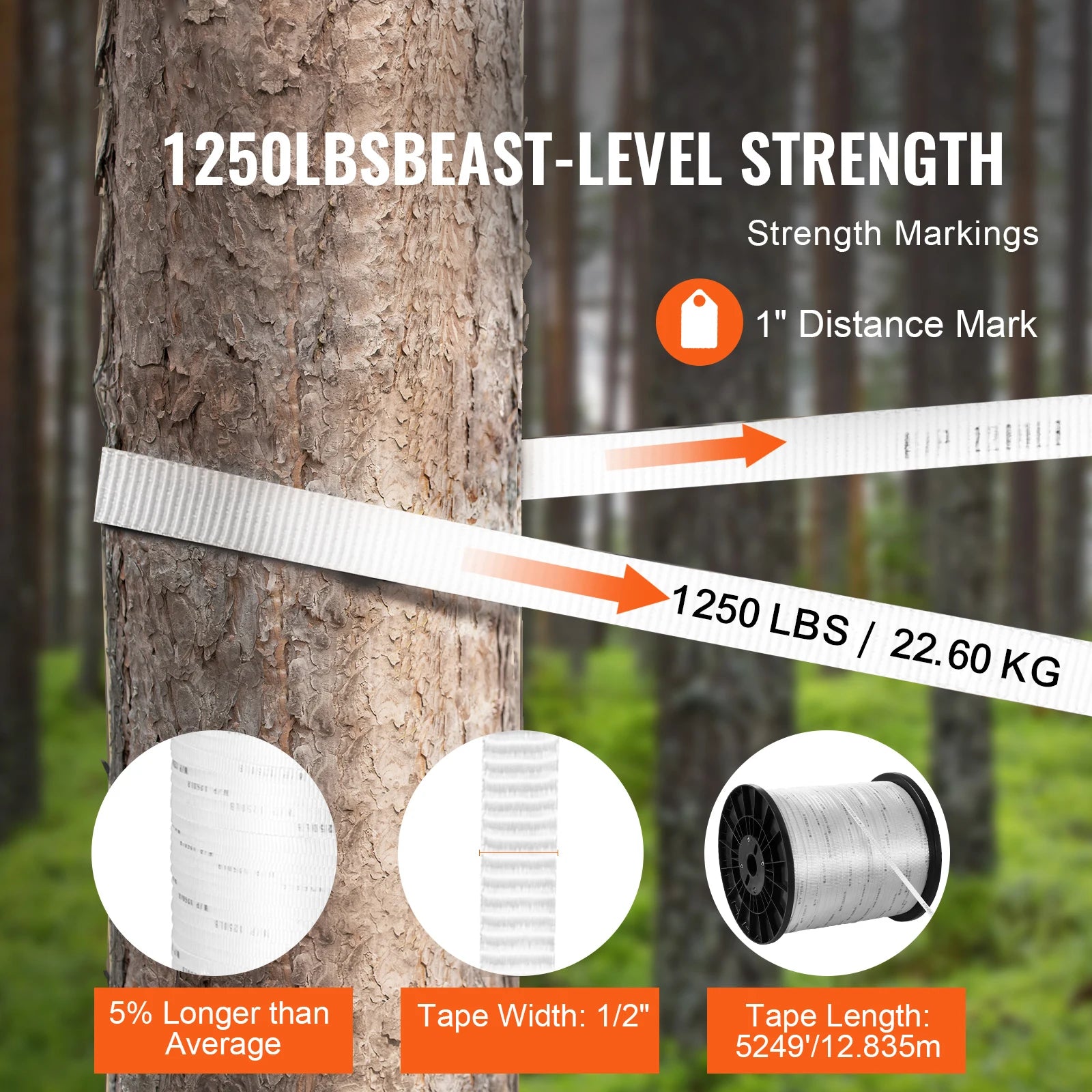 Polyester Pull Tape Flat Rope for Cable Pulling and Conduit Work