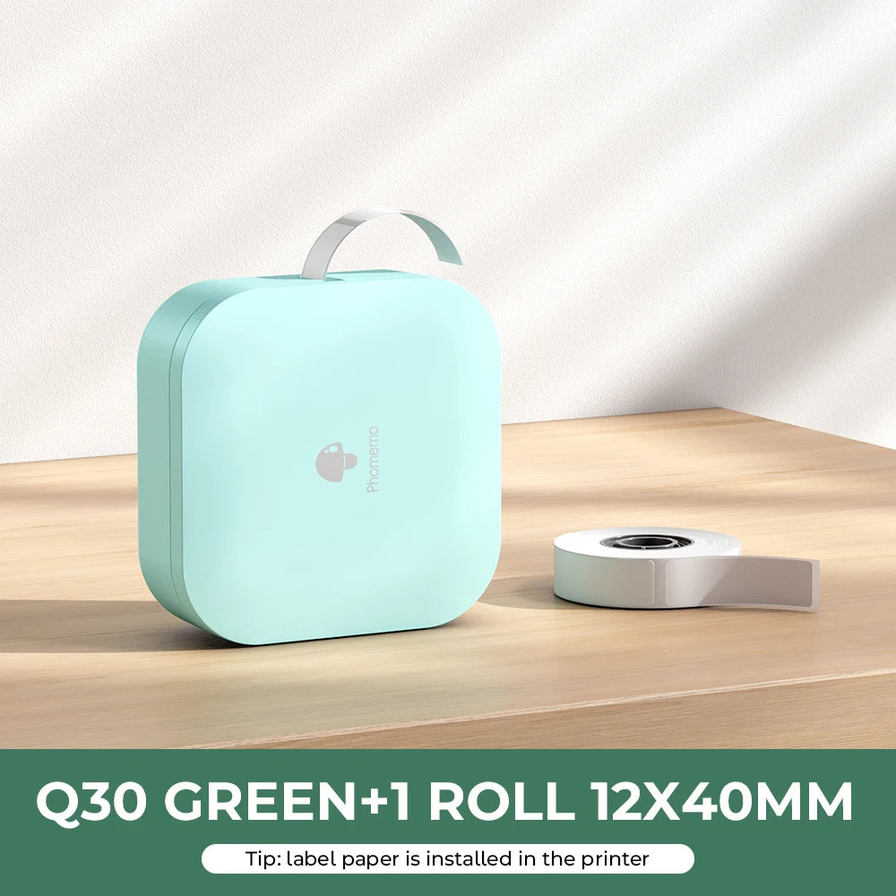 Q30 Thermal Label Printer, Pictured Packages