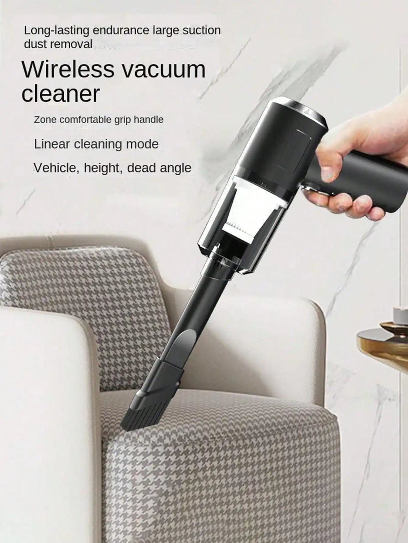 Cordless Handheld Vacuum Cleaner for Car, Home and Pet Hair