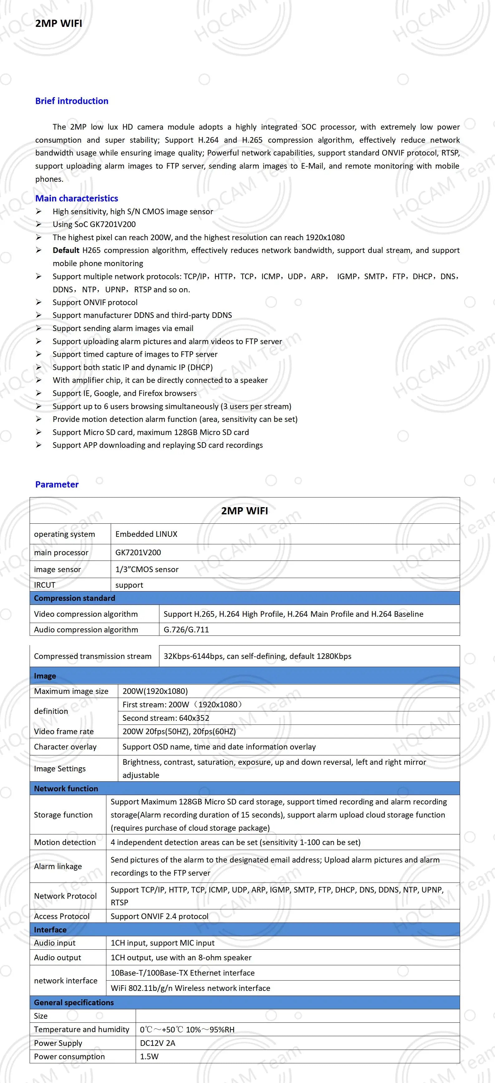 4K PIR Camera with 5MP IMX415 Sensor and Invisible 940nm IR