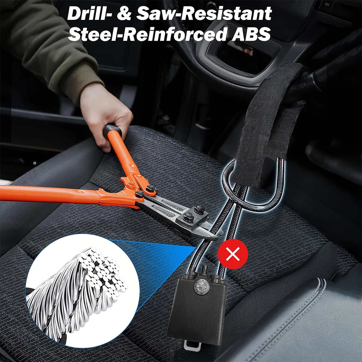 Car Steering Wheel Lock