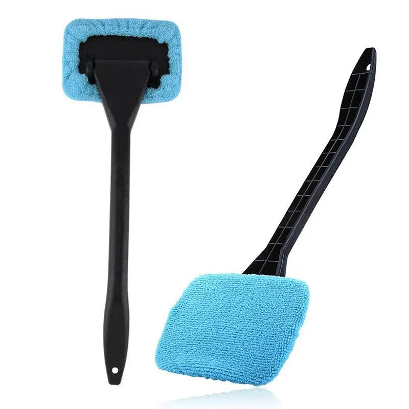 Long-Handle Car Window Cleaning Tool