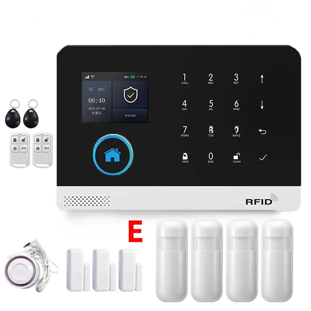 PG-103 Wi-Fi/GSM Home Alarm System - Kit Options