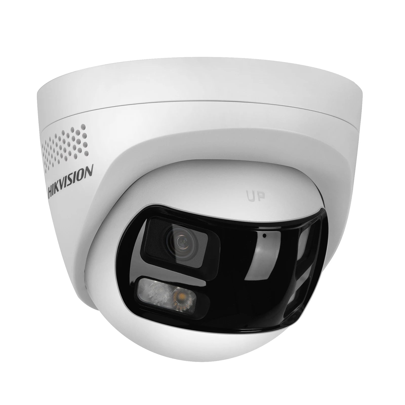 Hikvision DS-2CD1383G2P-LIUF/SL 8MP 4K Dual Lens Stitched 180° Wide Angle Smart Hybrid Light POE Network IP Camera MD 2.0 Audio