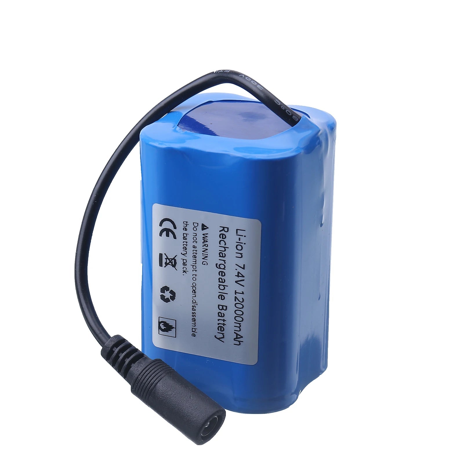 7.4V 12000mAh Battery with USB Charger For T188 T888 2011-5 V007 C18 H18 Remote Control RC Fishing Bait Boat Spare Battery Parts