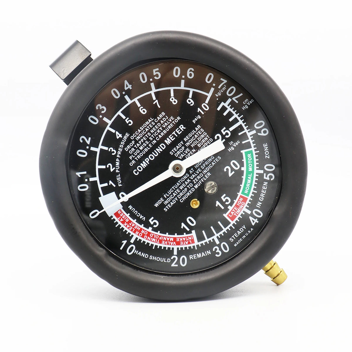 Automotive Fuel Pump and Vacuum Test Gauge