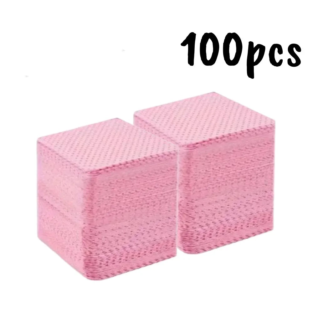 Lint-Free Nail Wipes Gel Cleansing Tissues