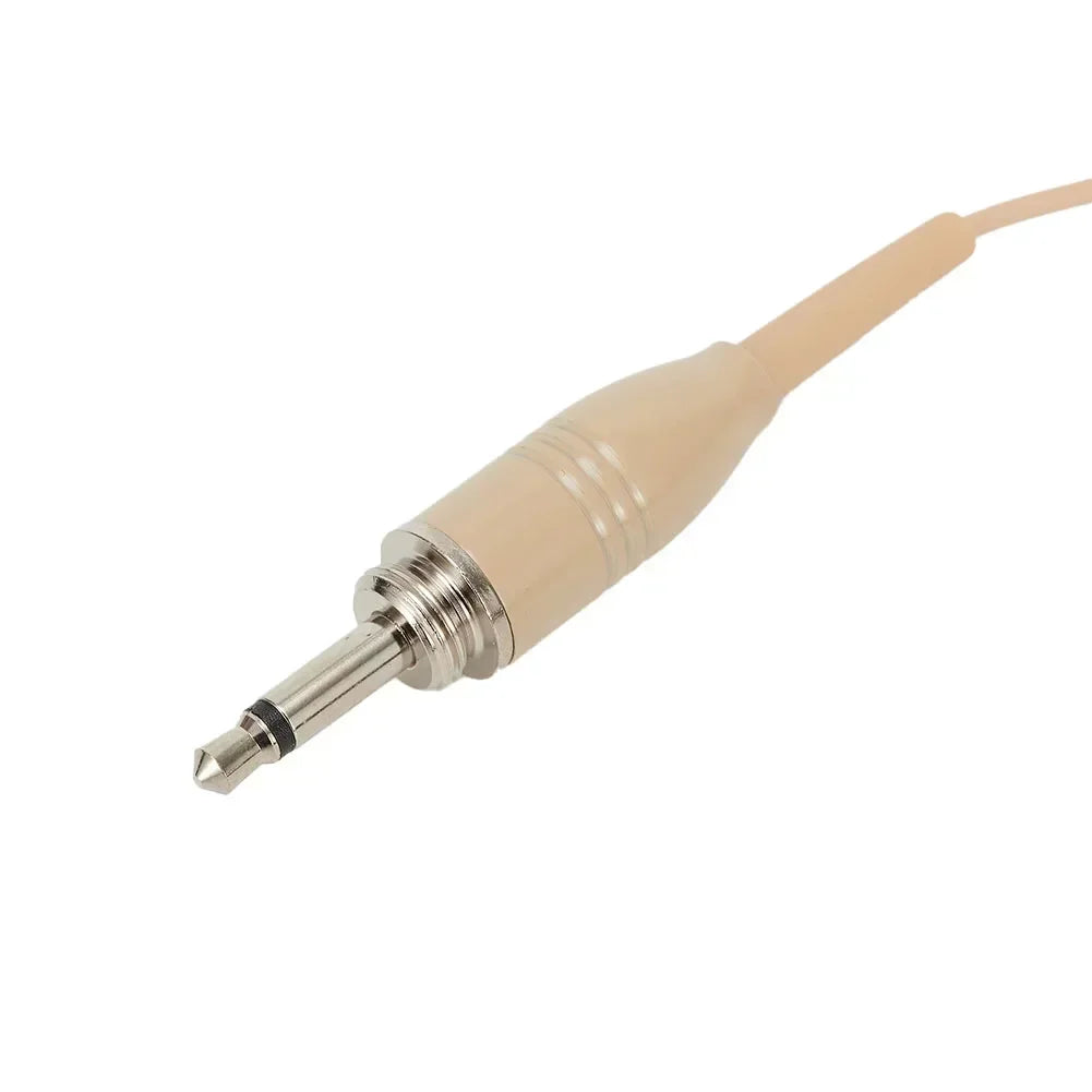 Single-Ear Headworn Condenser Microphone for Shure and Audio Technica