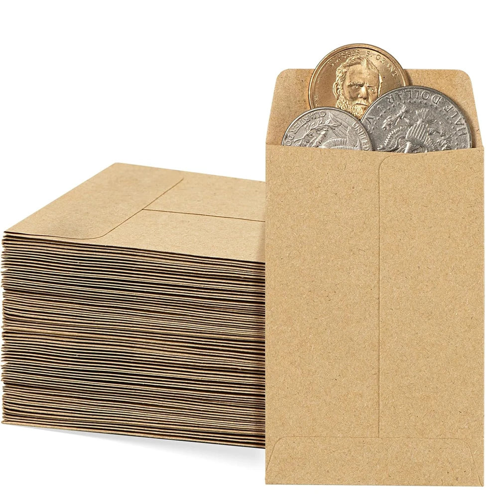 Envelope de sementes de papel — 6 × 10 cm