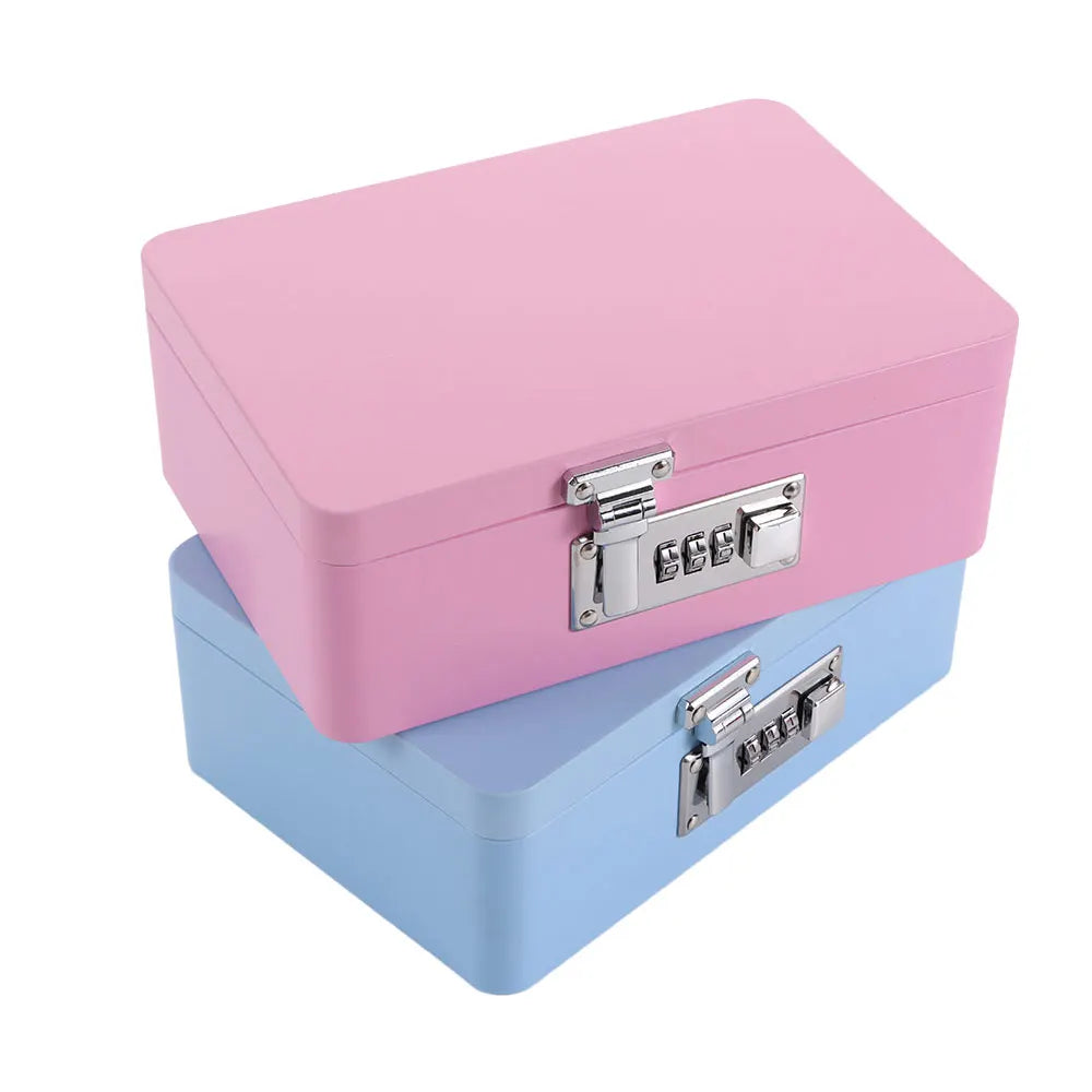 Metal Combination-Lock Storage Box