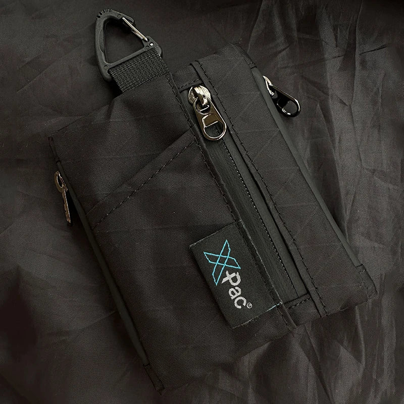 Cartera con bolsillo con cremallera y estuche para llevar a diario