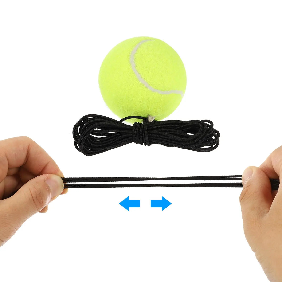 Tennis Training Ball with Elastic String - Rebound Self Practice Ball Tennis Solo Training Tool