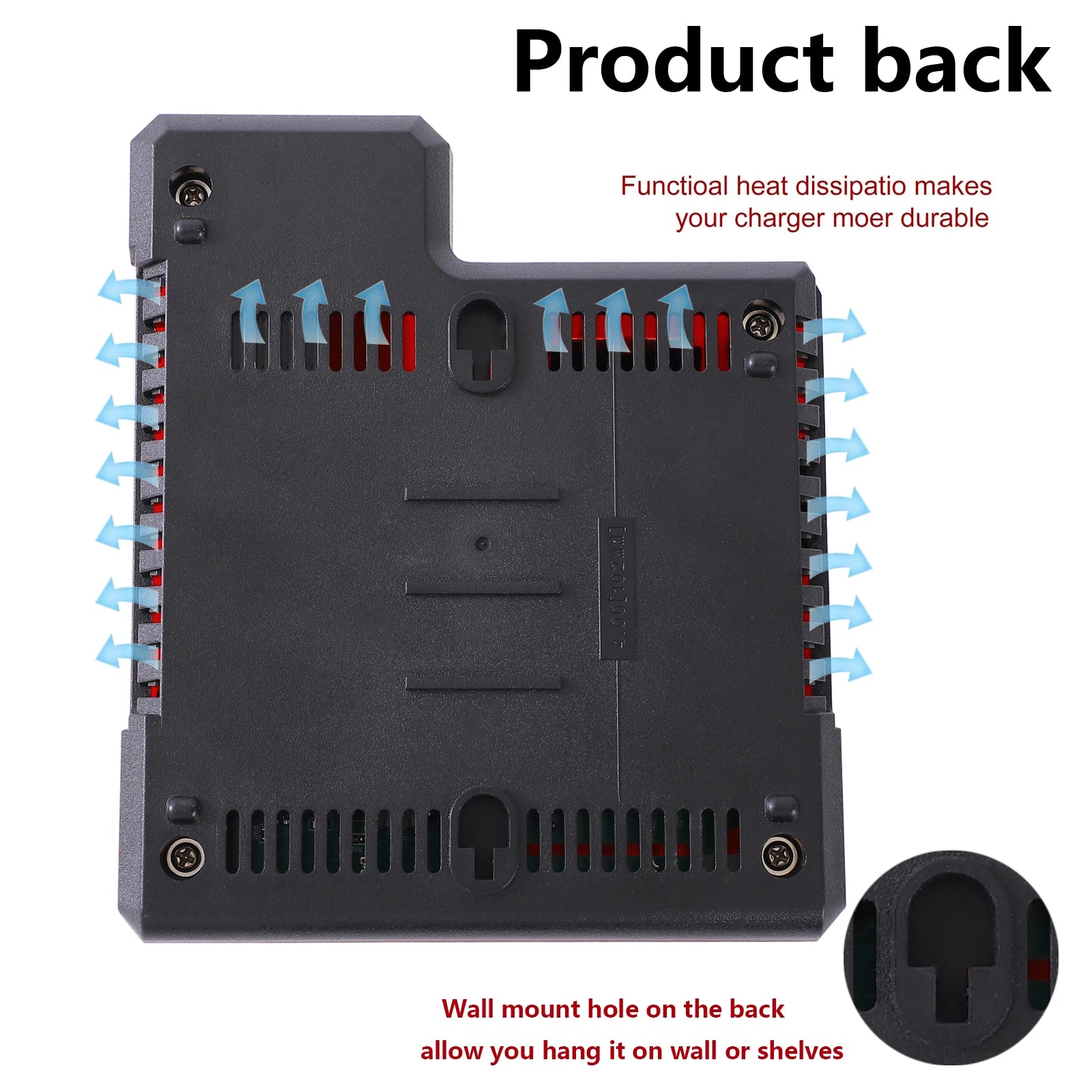Replacement for Mi-lwaukee3.0A 12V and 18V Lithium-Ion Multi-Volatge Rapid Battery Charger, Compatible with Mi-lwaukee 12V and 18V Lithium Battery Packs