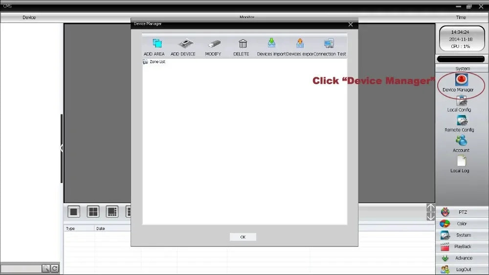 Caméra mini PoE IP 5MP audio 2,8 mm