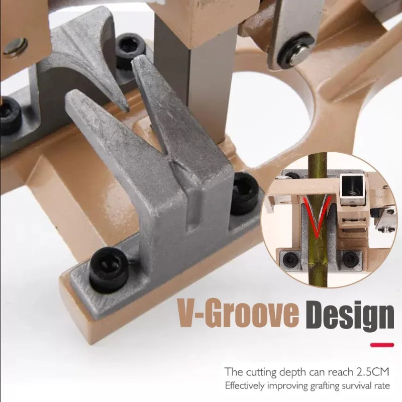 V-Cut Plant Grafting Tool