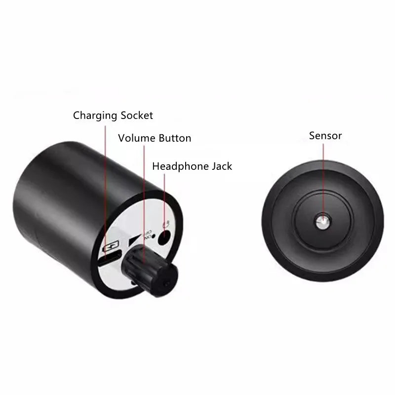 Amplificateur sonore de contact pour vérification des fuites de tuyaux