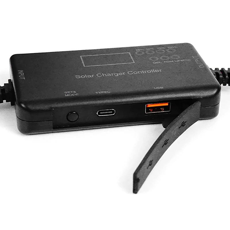 12 V Solar Charge Controller with USB Output