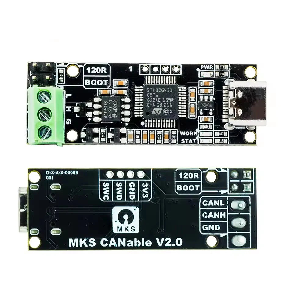 CANable 2.0 USB-to-CAN Adapter Options