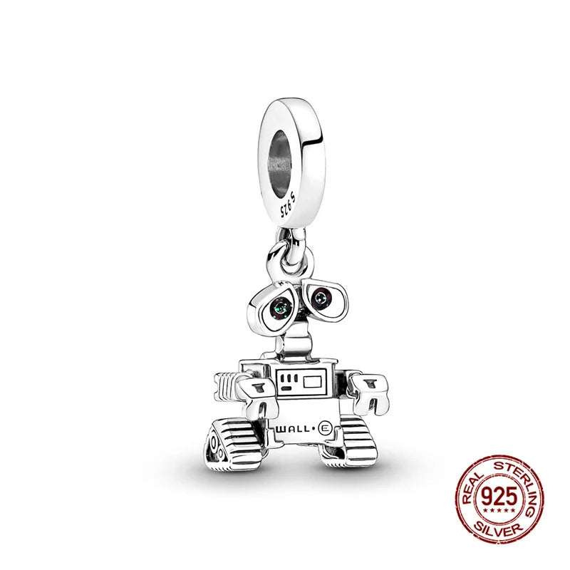 925 Silver Witch Charm Bead for Disney-Inspired Bracelets