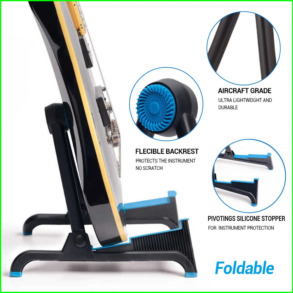 Foldable A-Frame Guitar Stand