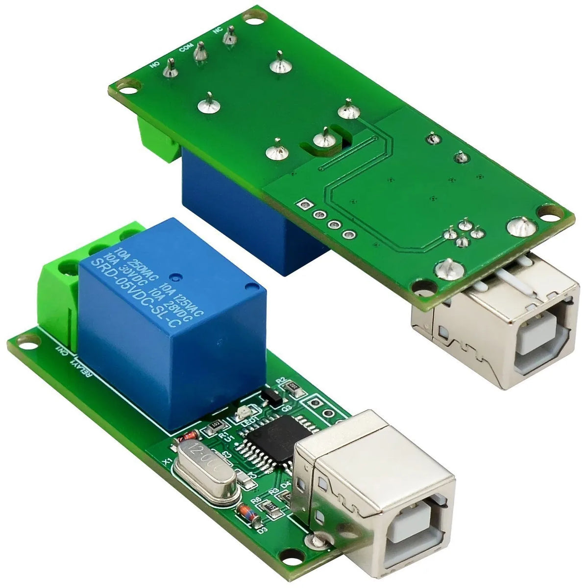 Modulo di controllo relè USB per PC e domotica