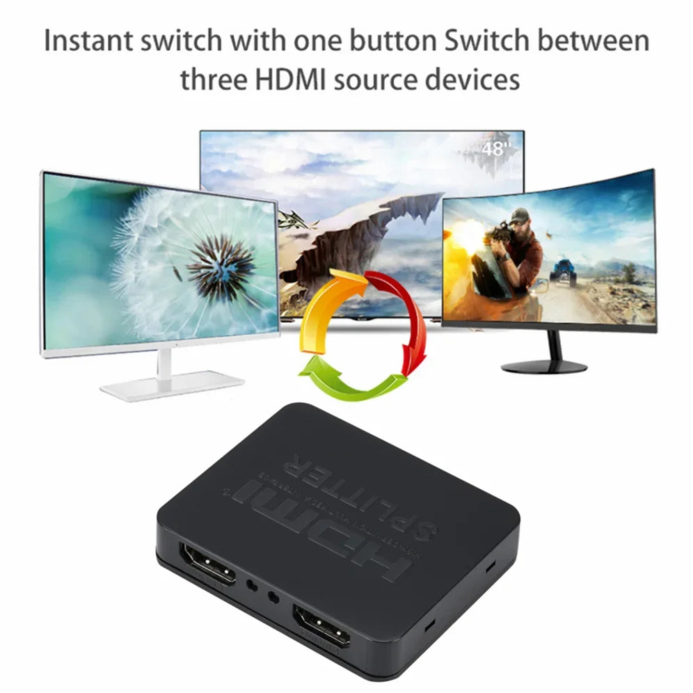 HDMI-Splitter – 1 Eingang und 2 Ausgänge