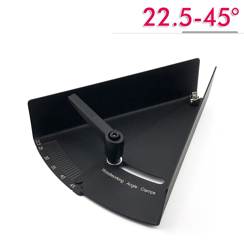 Adjustable Woodworking Angle Guide, 45°, 90° or 180° Options