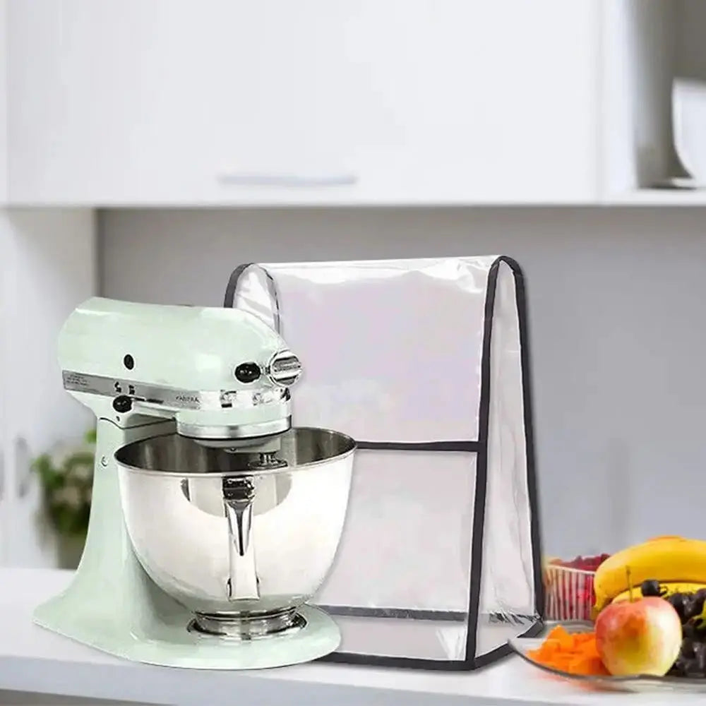 Capa antipó em PVC transparente para eletrodomésticos de cozinha