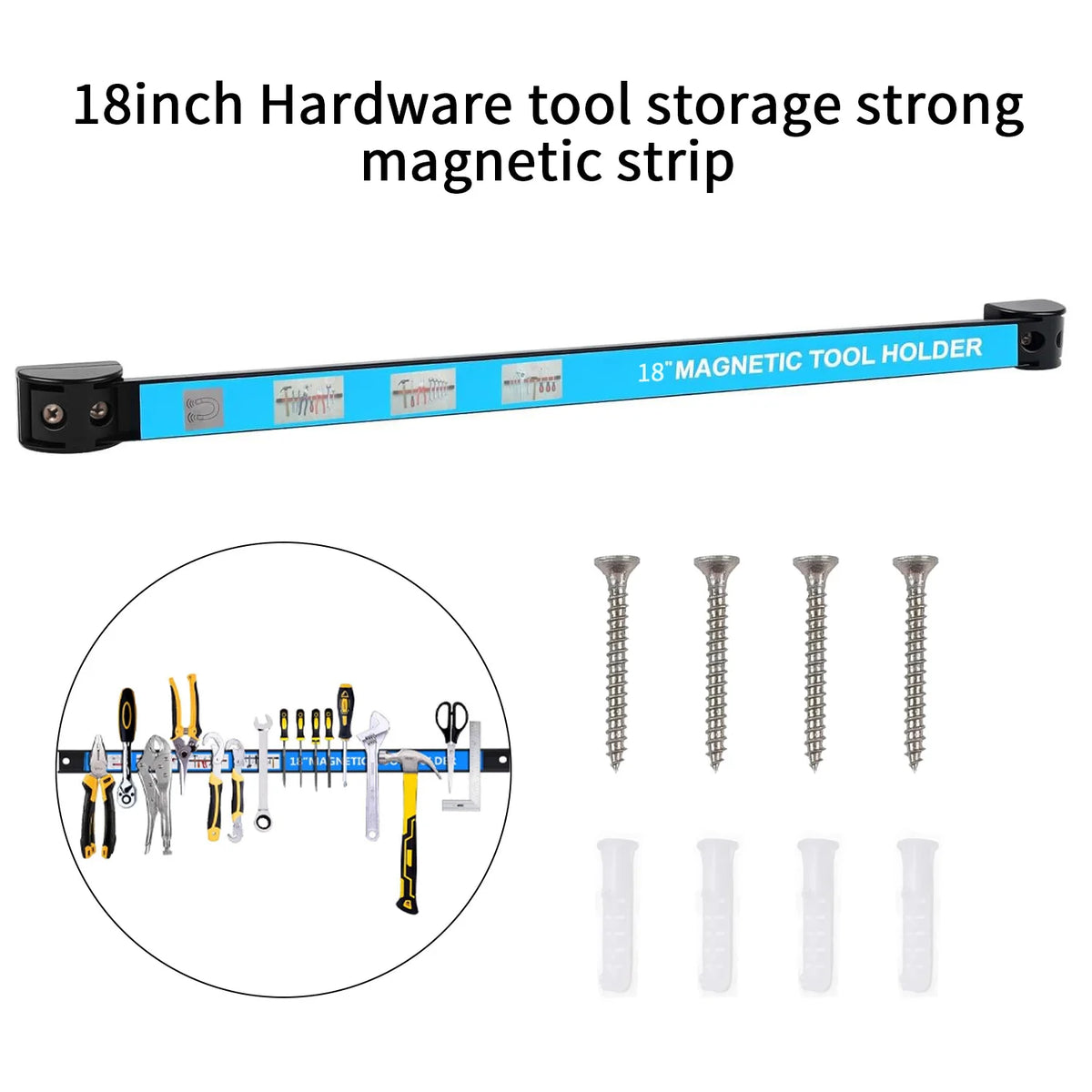 Barra porta-utensili magnetica per officina