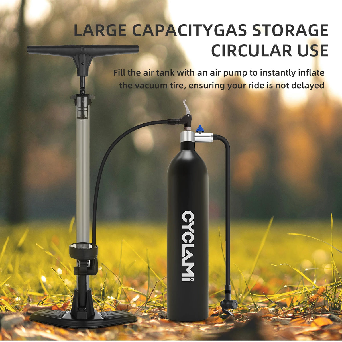 CYCLAMI booster za tubeless gumu — 1.3 L