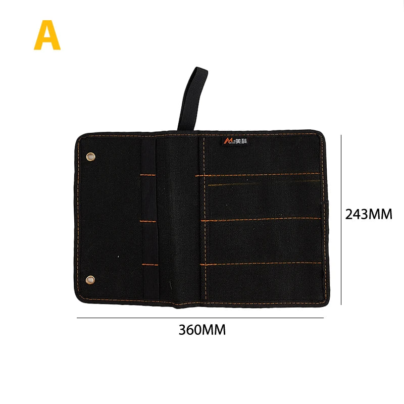 Fabric Tool Roll, Pocket Layout Options