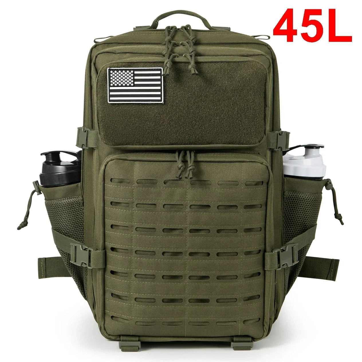 Тактически раници 25L/45L с държач за бутилка вода