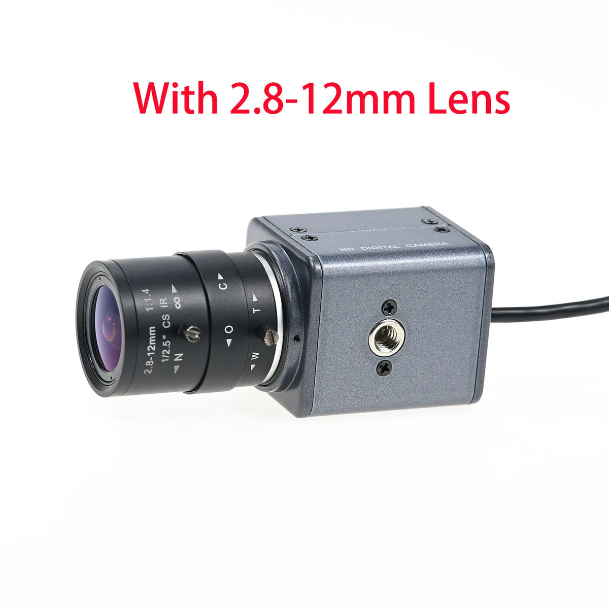 Global Shutter 210fps Monochrome VGA Mini USB Camera with CS Lens