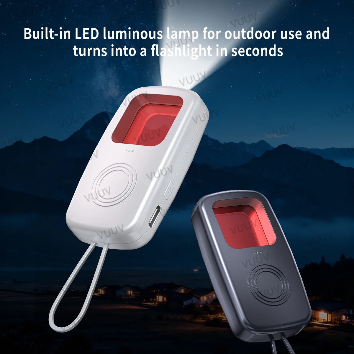 Optical Camera Lens Finder with Vibration Alarm