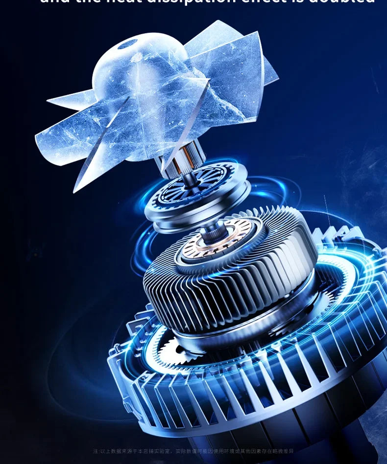 Xiaomi 2025 Waist-hanging Fan High-speed Portable Waist-clip Outdoor Construction Site Cool Down USB Mini Neck-hanging