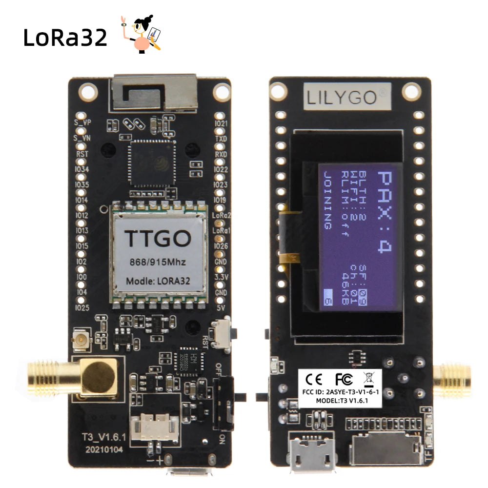ESP32 LoRa Development Board with OLED