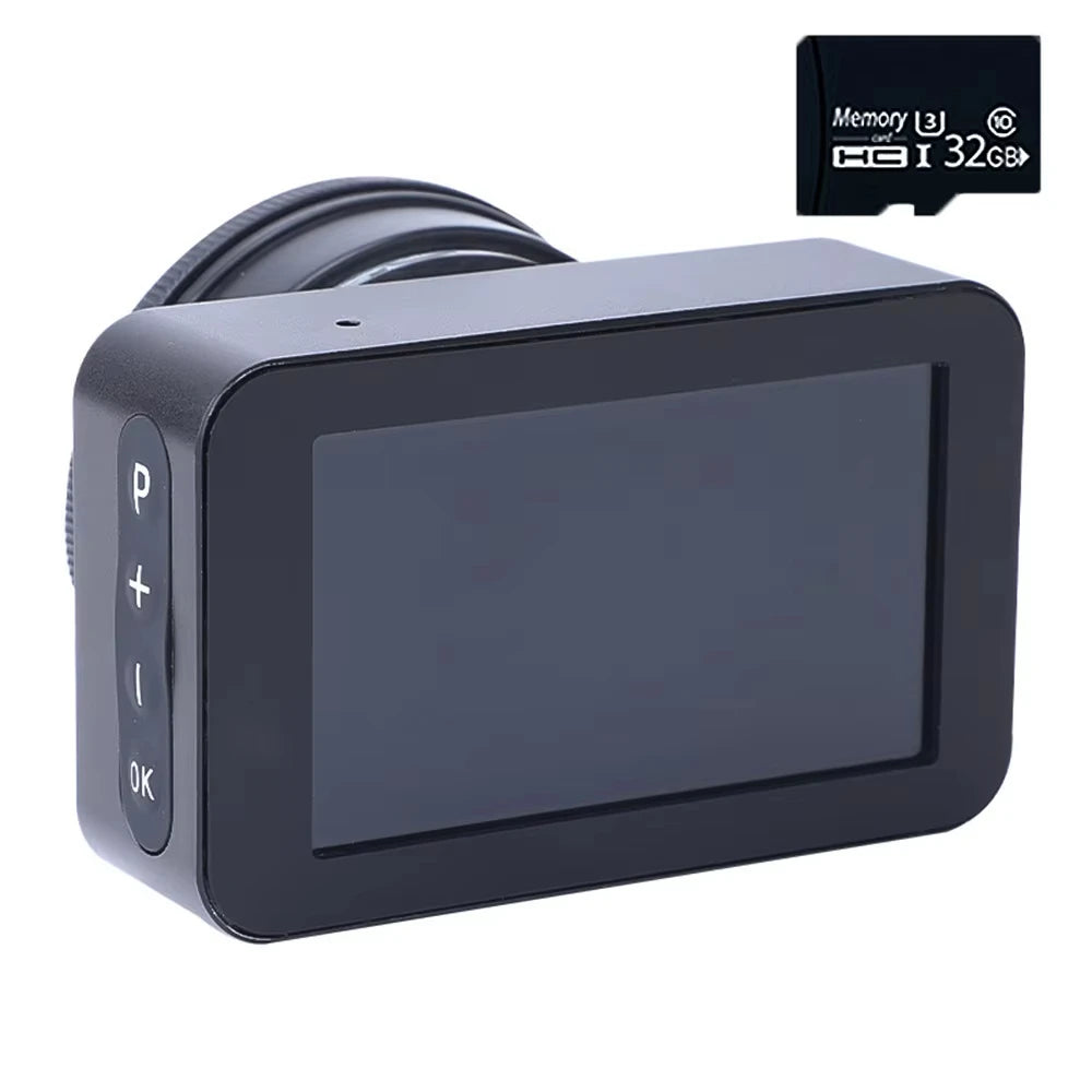 Oculaire de télescope 4K Caméra pour l’astronomie Écran couleur 3 pouces Oculaire électronique Astrophotographie Planétaire et Observation des oiseaux