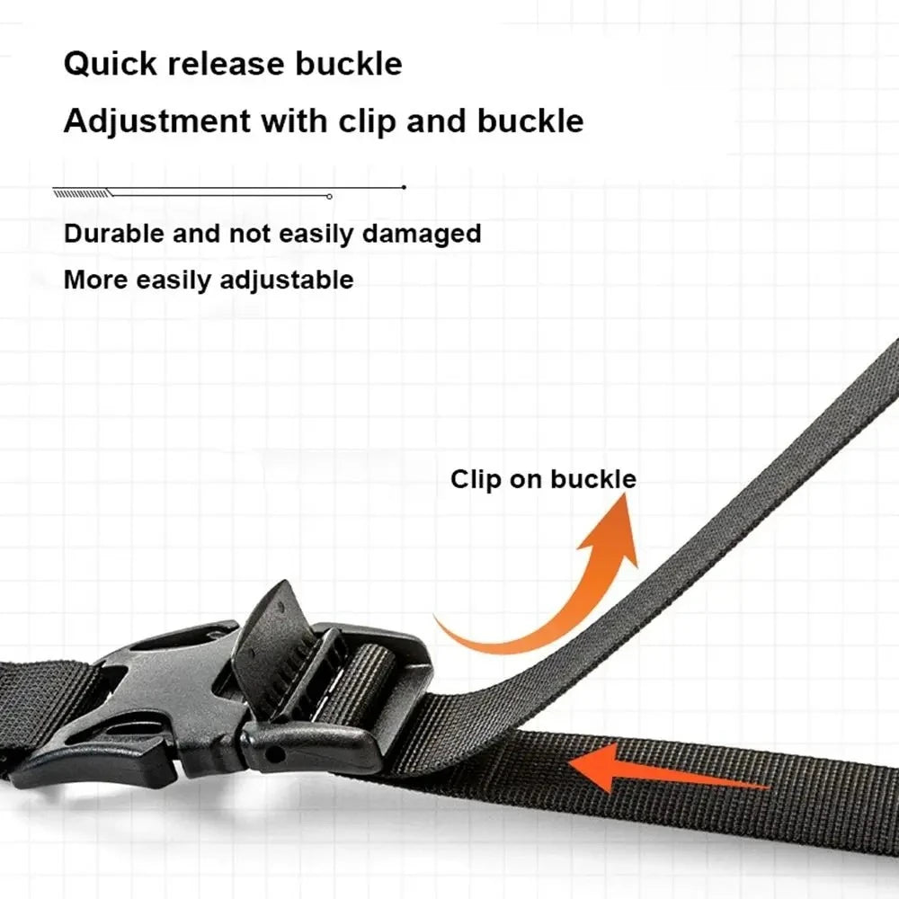 Sangle réglable pour sac à dos et bagages, 18.5–49.5 cm