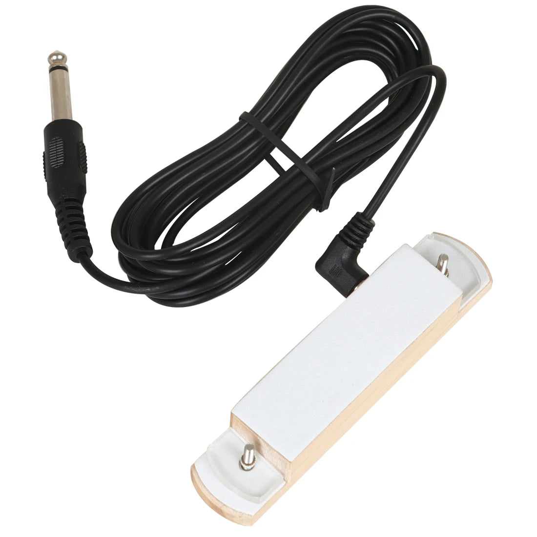 Lydhuls pick-up med kabel til stålstrengs akustisk guitar